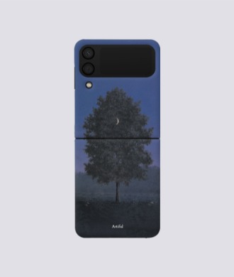르네마그리트 (나무) z Flip 3 Case